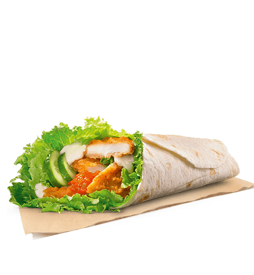 Sweet Chili Chicken Wrap BURGER KING NORWAY